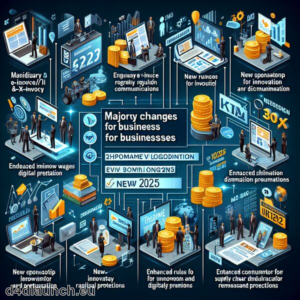 Die wichtigsten Änderungen für Unternehmen im neuen Jahr 2025