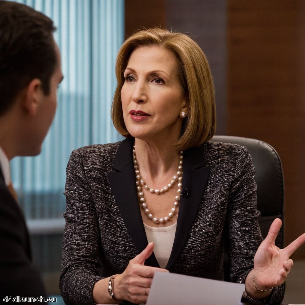 Carly Fiorina Vermögen » Fiorinas Weg zu finanziellem Erfolg